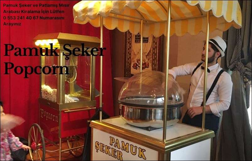 Patlamış Mısır ve Pamuk Şeker ile Organizasyonlarda Tatlı Anılar Yaratın Patlamış Mısır ve Pamuk Şeker ile Organizasyonlarda Tatlı Anılar Yaratın