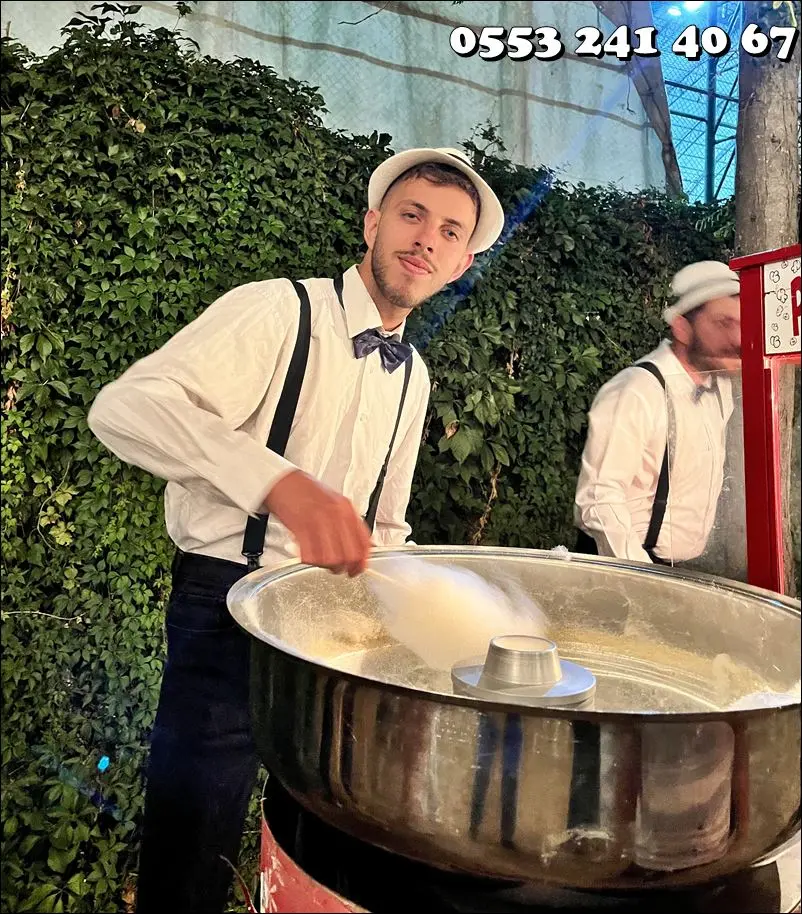 Pamuk Şeker Arabası Kiralama